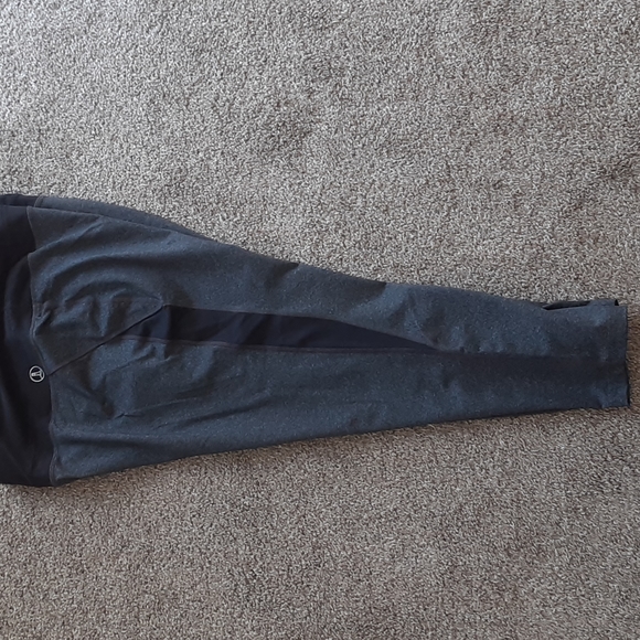 Lands End Gray Cropped Leggings size 1x - Picture 4 of 7